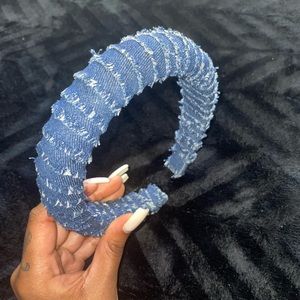 Denim headband